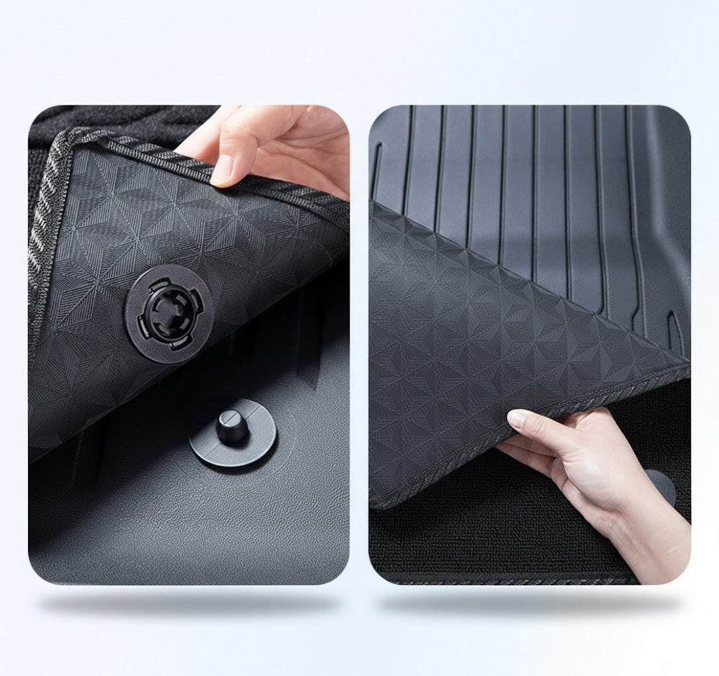 Compatible With Model 3 Highland TPE Injection-Molded 3D All-Weather Car Mats