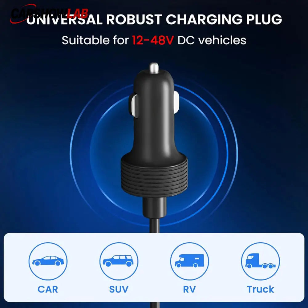 10FT Starlink Mini Car Charger Cord - IP67 Waterproof DC Power for RV & Truck - Tesla Exterior Accessories > Starlink