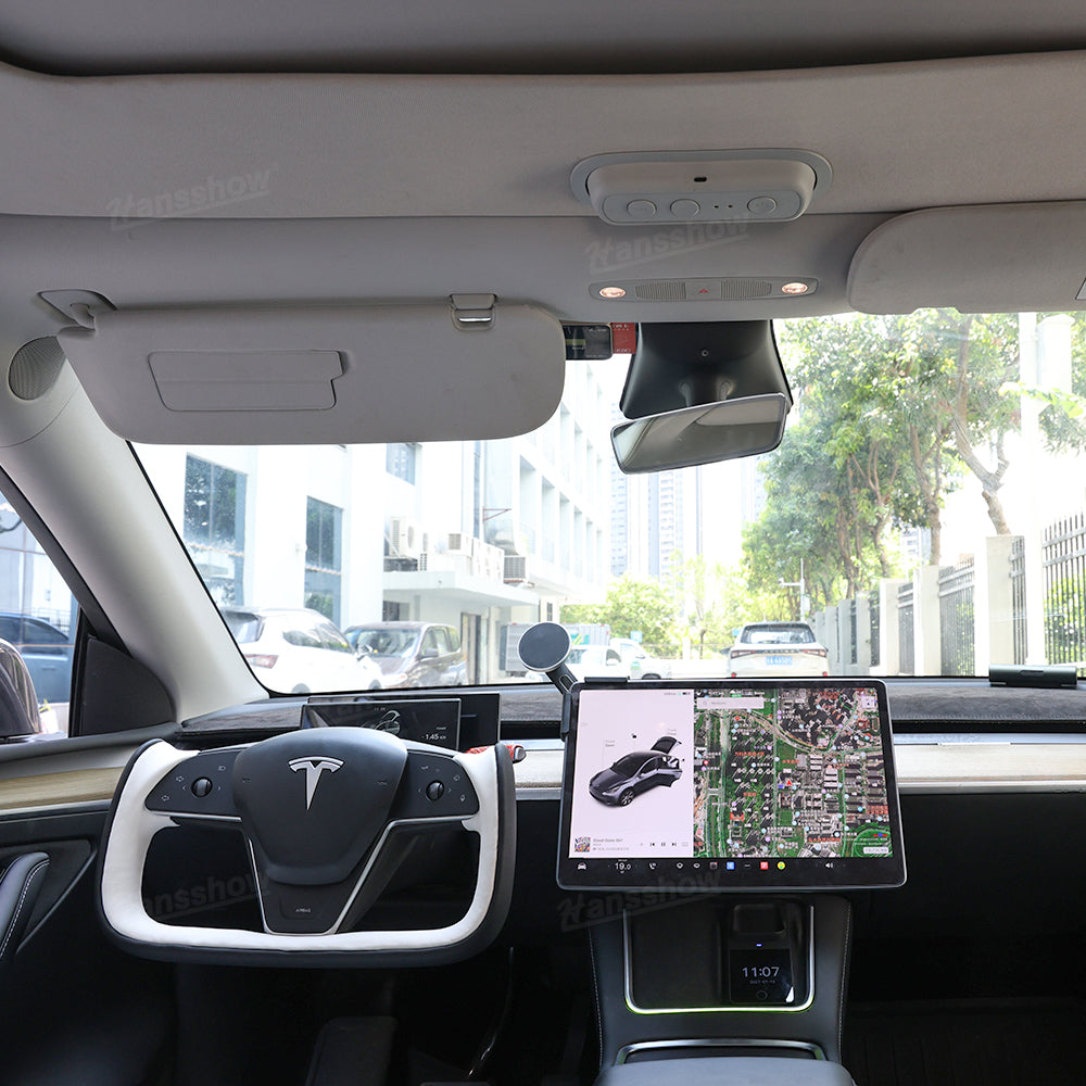 Model Y Yoke Style Steering Wheel Black/White Style For Tesla