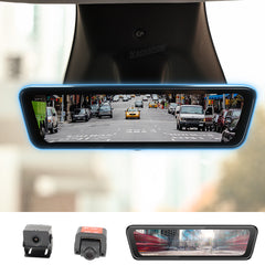 Model 3 Highland Stream Media Rearview Mirror Dual Channel Recorder Dashcam Rear View Mirror 8.2'