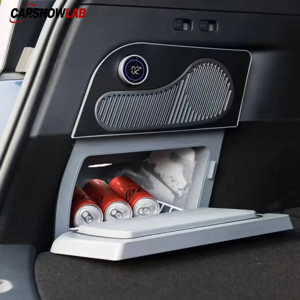 15L Portable Fridge for Tesla Model Y Rear Trunk - Hidden Compressor Cooler - Tesla Interior Accessories > Frunk Trunk