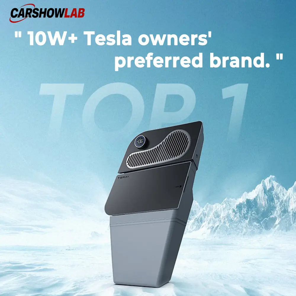 15L Portable Fridge for Tesla Model Y Rear Trunk - Hidden Compressor Cooler - Tesla Interior Accessories > Frunk Trunk