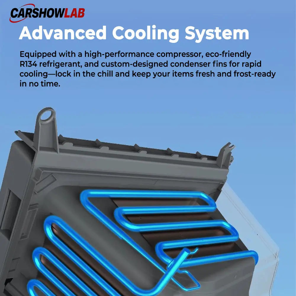 15L Portable Fridge for Tesla Model Y Rear Trunk - Hidden Compressor Cooler - Tesla Interior Accessories > Frunk Trunk