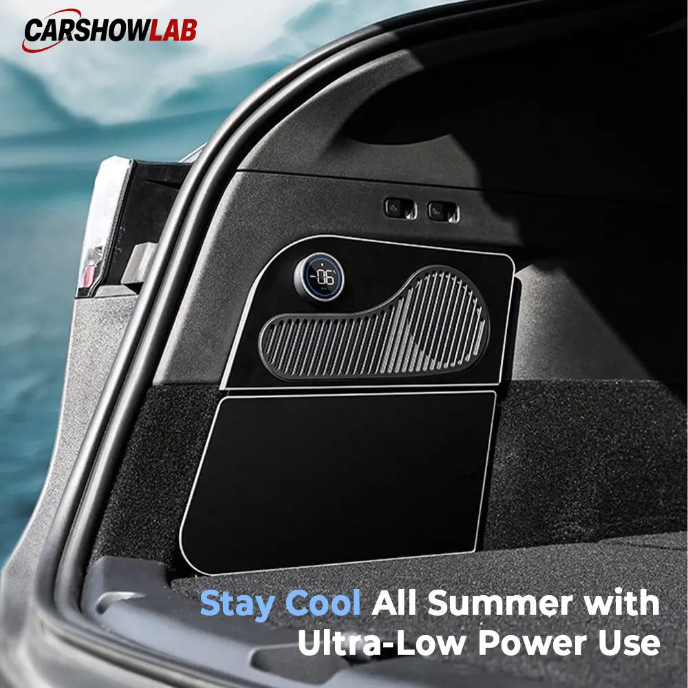 15L Portable Fridge for Tesla Model Y Rear Trunk - Hidden Compressor Cooler - Tesla Interior Accessories > Frunk Trunk