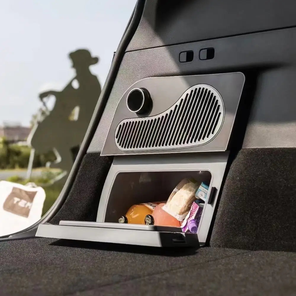 15L Portable Fridge for Tesla Model Y Rear Trunk - Hidden Compressor Cooler - Tesla Interior Accessories > Frunk Trunk