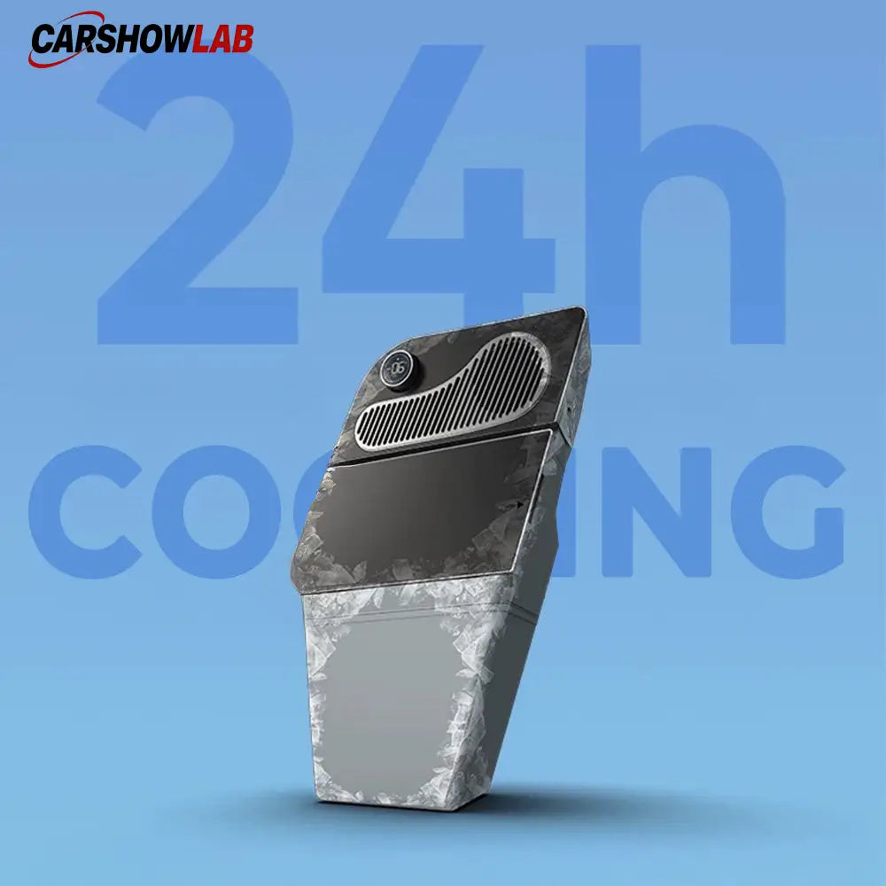 15L Portable Fridge for Tesla Model Y Rear Trunk - Hidden Compressor Cooler - Tesla Interior Accessories > Frunk Trunk