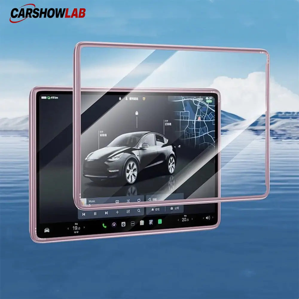 2-in-1 Screen Protector for Tesla Model 3/Y Highland & Juniper - Tempered Glass - 2024 FLASH SALE