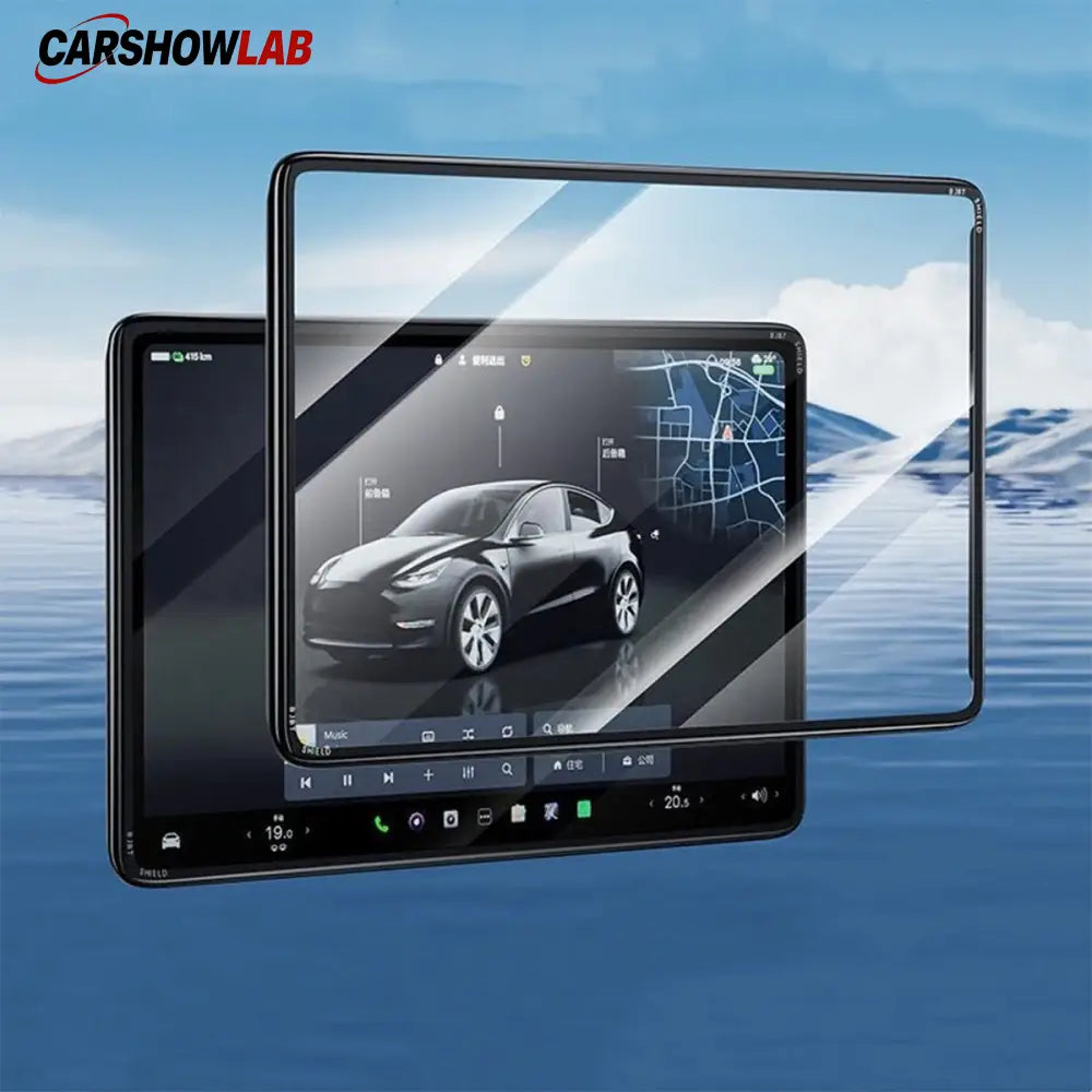 2-in-1 Screen Protector for Tesla Model 3/Y Highland & Juniper - Tempered Glass - 2024 FLASH SALE