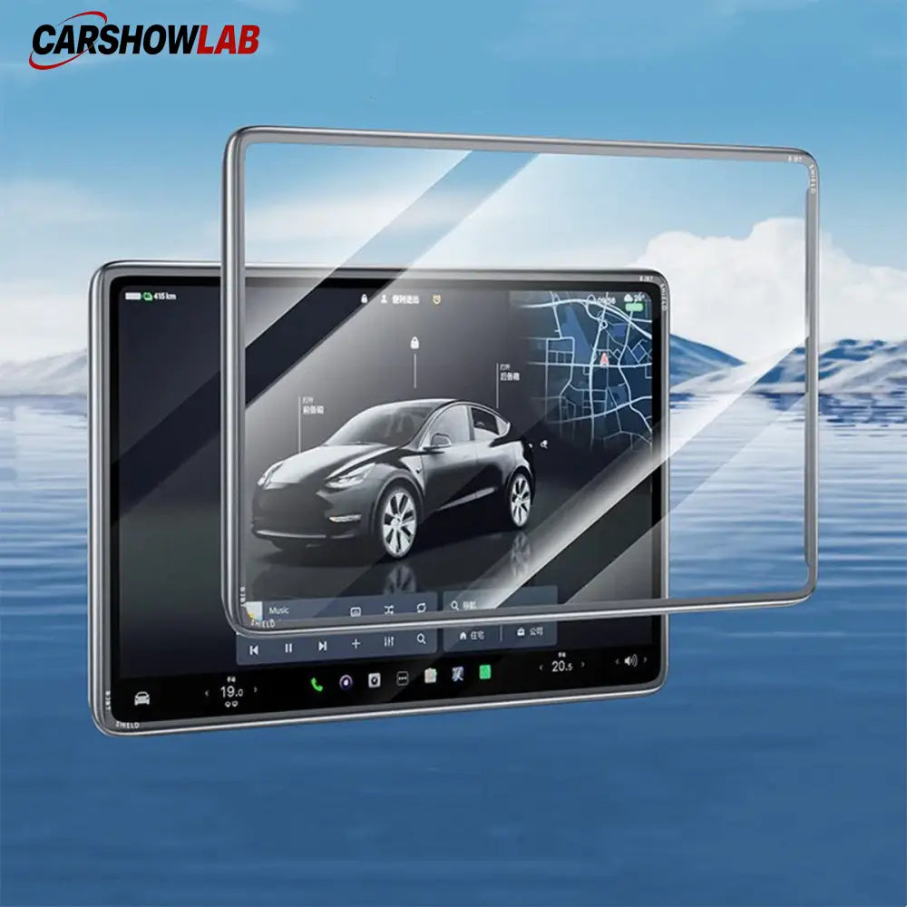 2-in-1 Screen Protector for Tesla Model 3/Y Highland & Juniper - Tempered Glass - 2024 FLASH SALE