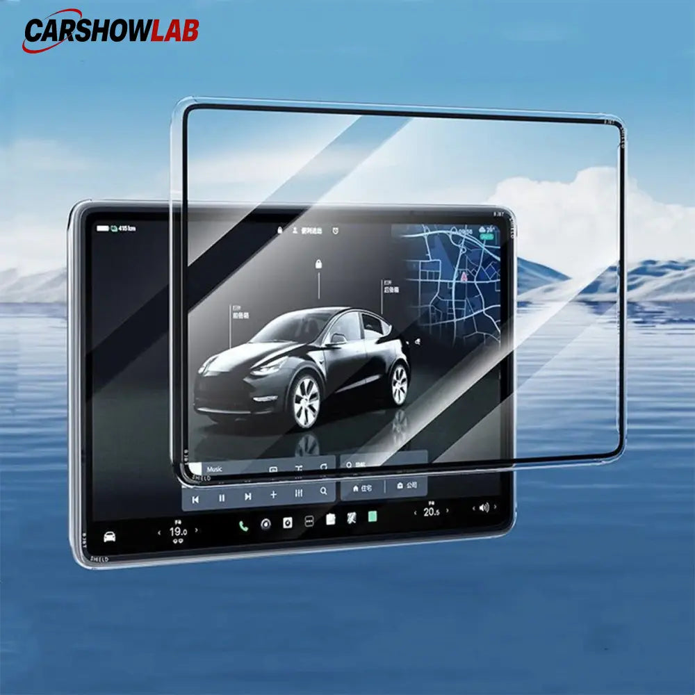 2-in-1 Screen Protector for Tesla Model 3/Y Highland & Juniper - Tempered Glass - 2024 FLASH SALE