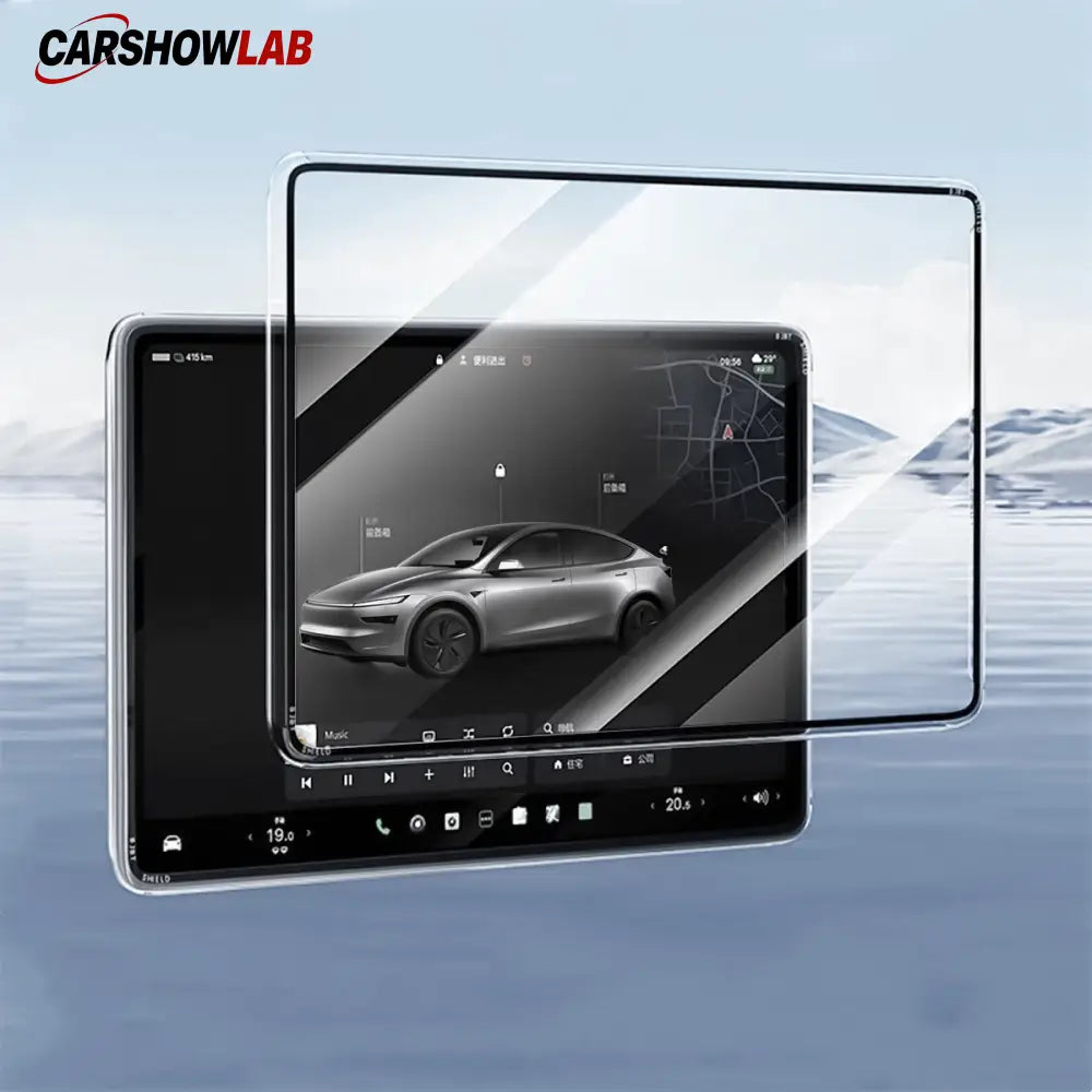 2-in-1 Screen Protector for Tesla Model 3/Y Highland & Juniper - Tempered Glass - 2024 FLASH SALE