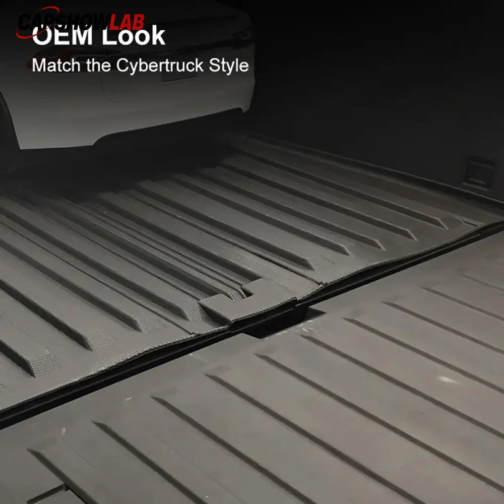 2024 Tesla Cybertruck TPE Floor Mats & Cargo Liners - Heavy Duty Protection - Tesla Interior Accessories > Floor Mat