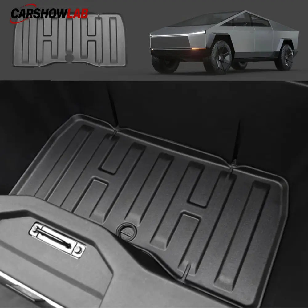 2024 Tesla Cybertruck TPE Floor Mats & Cargo Liners - Heavy Duty Protection - Tesla Interior Accessories > Floor Mat