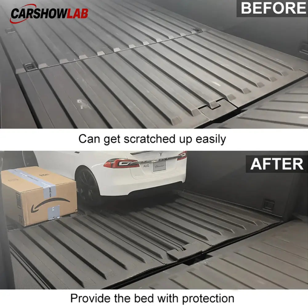 2024 Tesla Cybertruck TPE Floor Mats & Cargo Liners - Heavy Duty Protection - Tesla Interior Accessories > Floor Mat