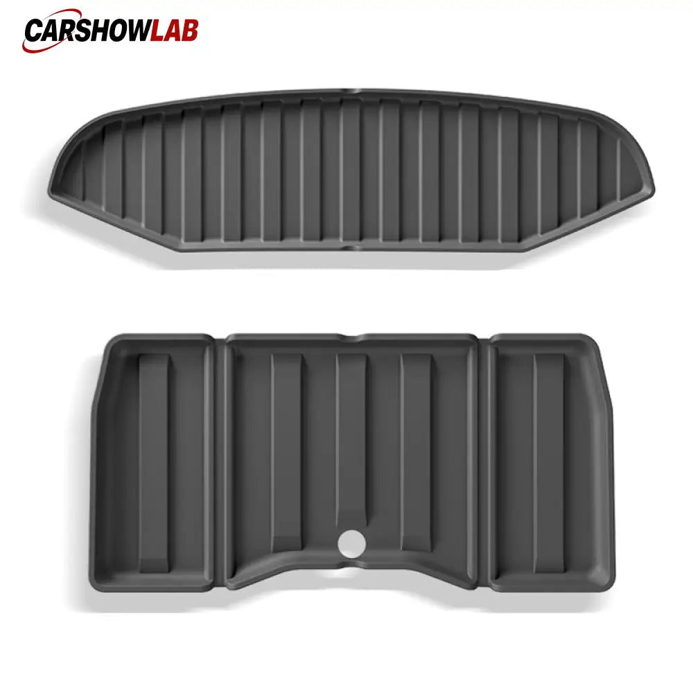 2024 Tesla Cybertruck TPE Floor Mats & Cargo Liners - Heavy Duty Protection - Tesla Interior Accessories > Floor Mat