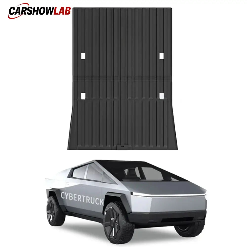 2024 Tesla Cybertruck TPE Floor Mats & Cargo Liners - Heavy Duty Protection - Tesla Interior Accessories > Floor Mat