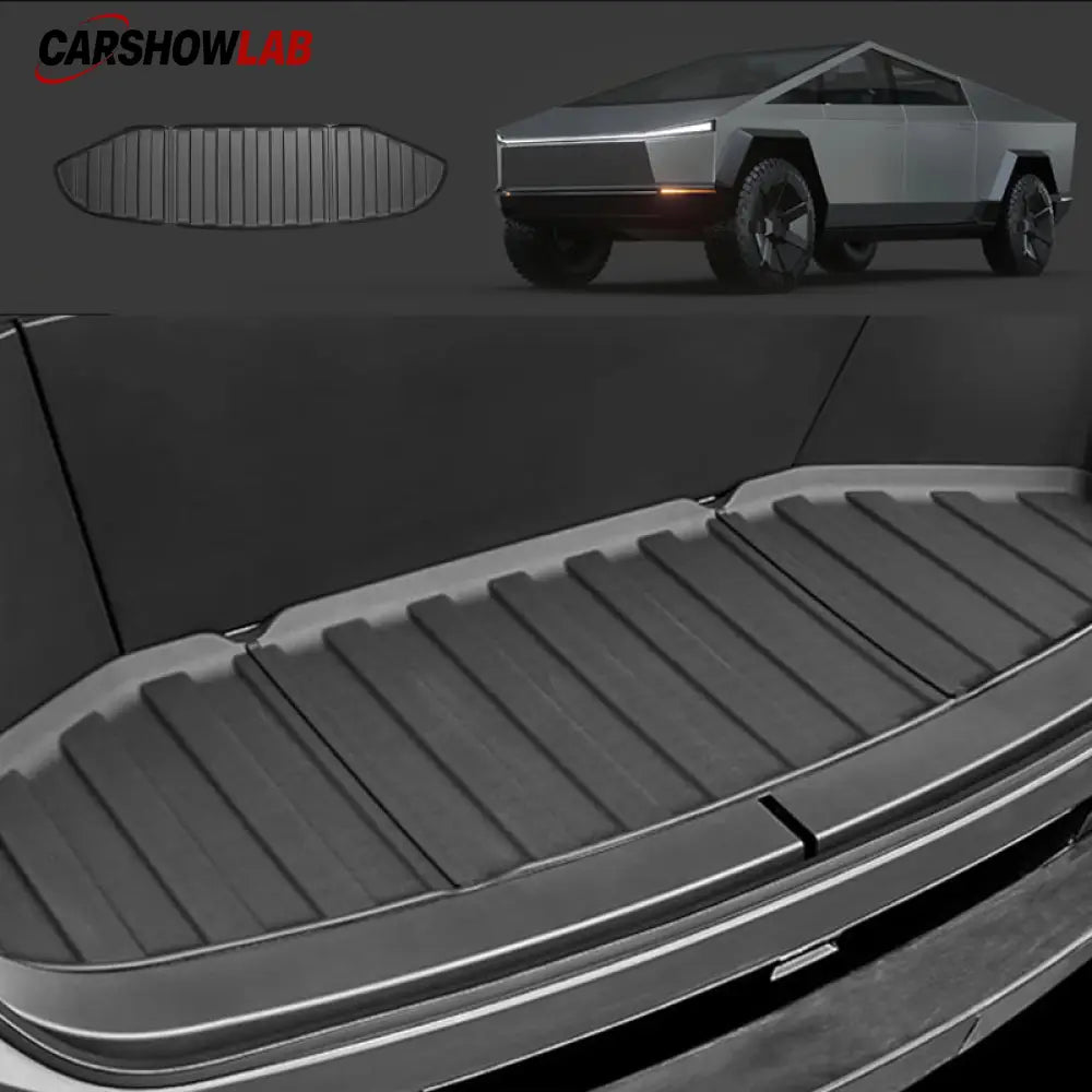 2024 Tesla Cybertruck TPE Floor Mats & Cargo Liners - Heavy Duty Protection - Tesla Interior Accessories > Floor Mat
