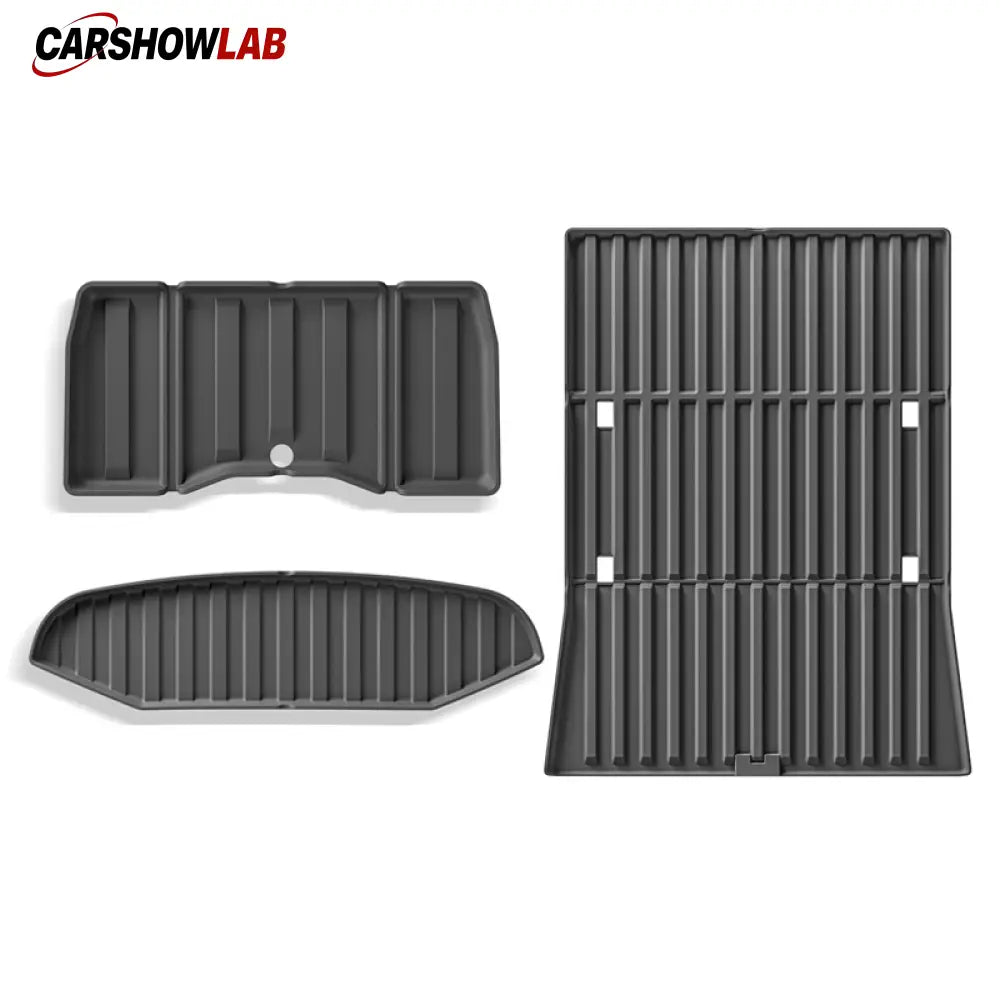 2024 Tesla Cybertruck TPE Floor Mats & Cargo Liners - Heavy Duty Protection - Tesla Interior Accessories > Floor Mat