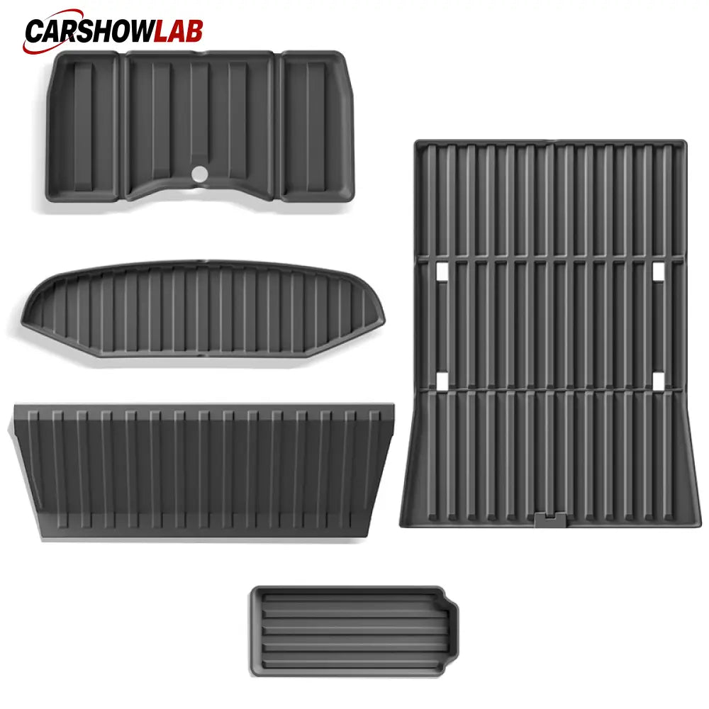 2024 Tesla Cybertruck TPE Floor Mats & Cargo Liners - Heavy Duty Protection - Tesla Interior Accessories > Floor Mat