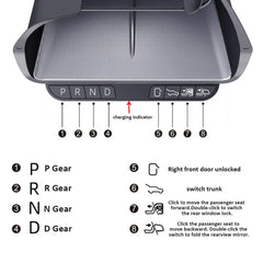 2024 Tesla Model 3 Highland Physical Gear Shift Button & Console Organizer - 2024+ Model 3 Highland - Tesla Interior