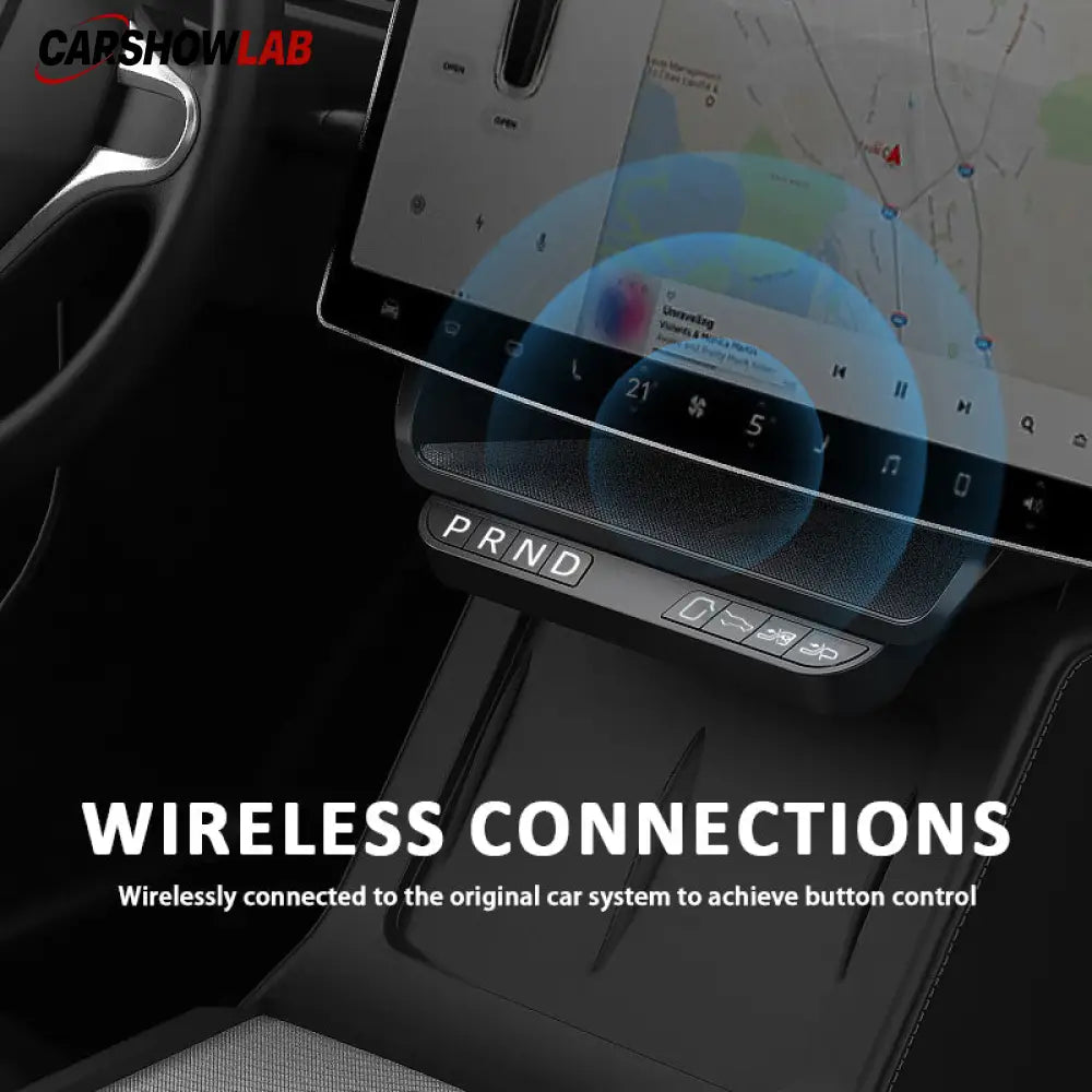 2024 Tesla Model 3 Highland Physical Gear Shift Button & Console Organizer - 2024+ Model 3 Highland - Tesla Interior