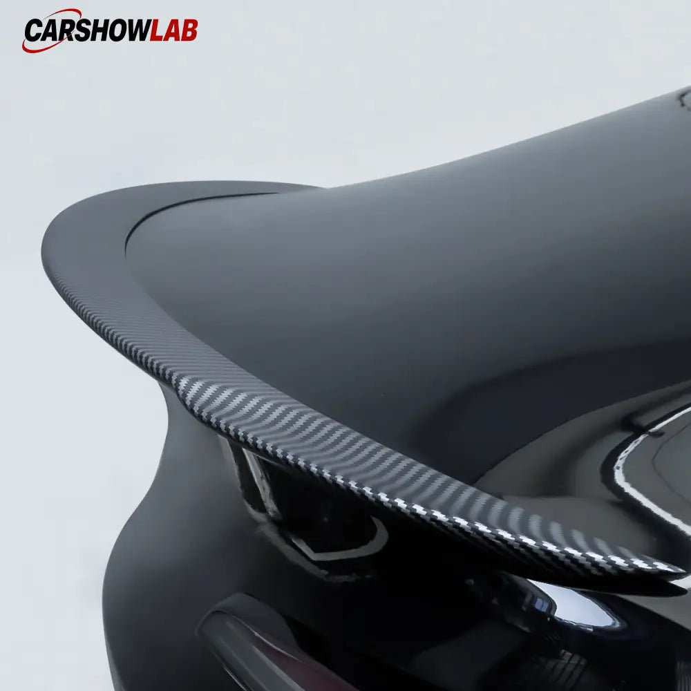 2024 Tesla Model 3 Highland Rear Spoiler - OEM Performance Wing Carbon Style - Tesla Exterior Accessories > Exterior