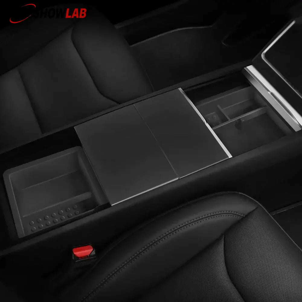 2025 Tesla Model Y Juniper Center Console Storage Box & Armrest Tray Set - Tesla Interior Accessories > Center Console
