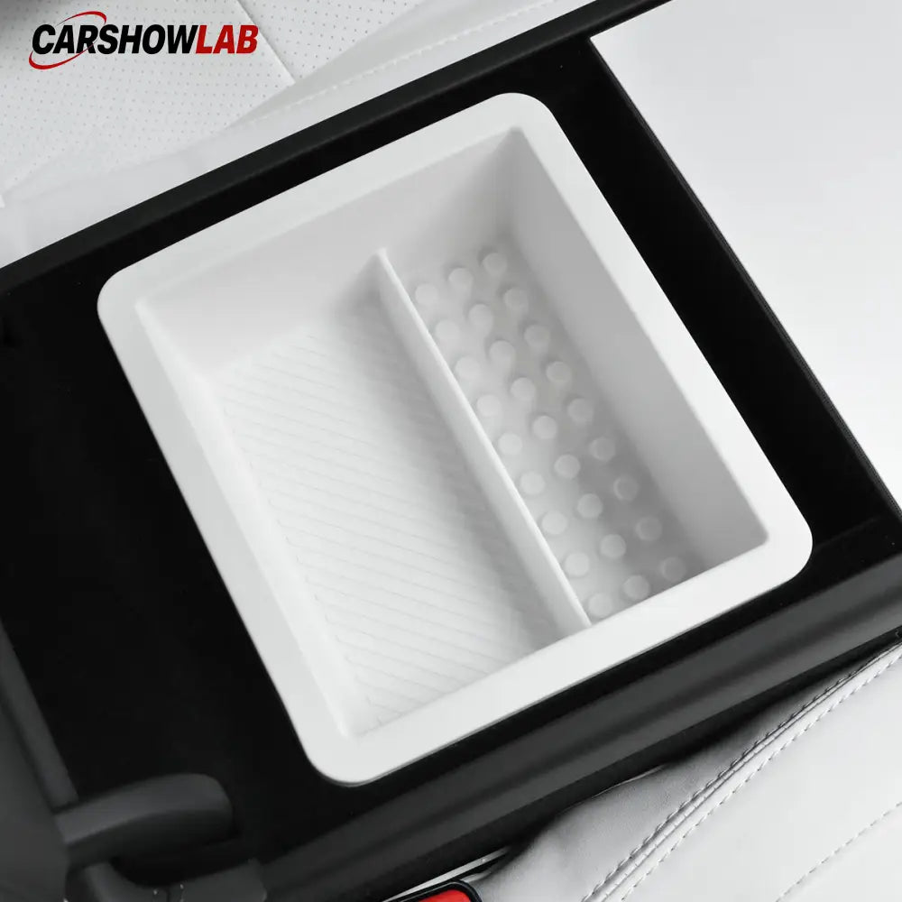 2025 Tesla Model Y Juniper Center Console Storage Box & Armrest Tray Set - Tesla Interior Accessories > Center Console
