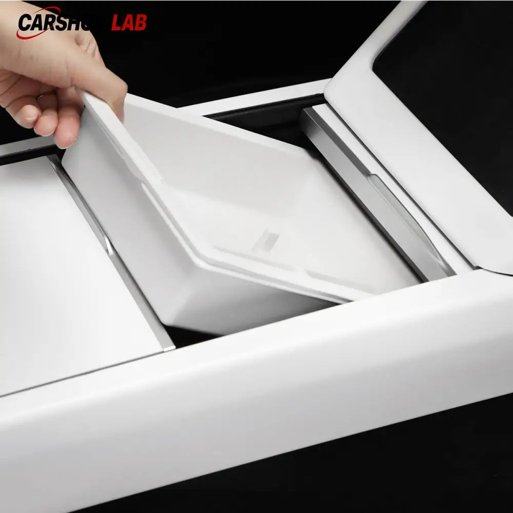 2025 Tesla Model Y Juniper Center Console Storage Box & Armrest Tray Set - Tesla Interior Accessories > Center Console
