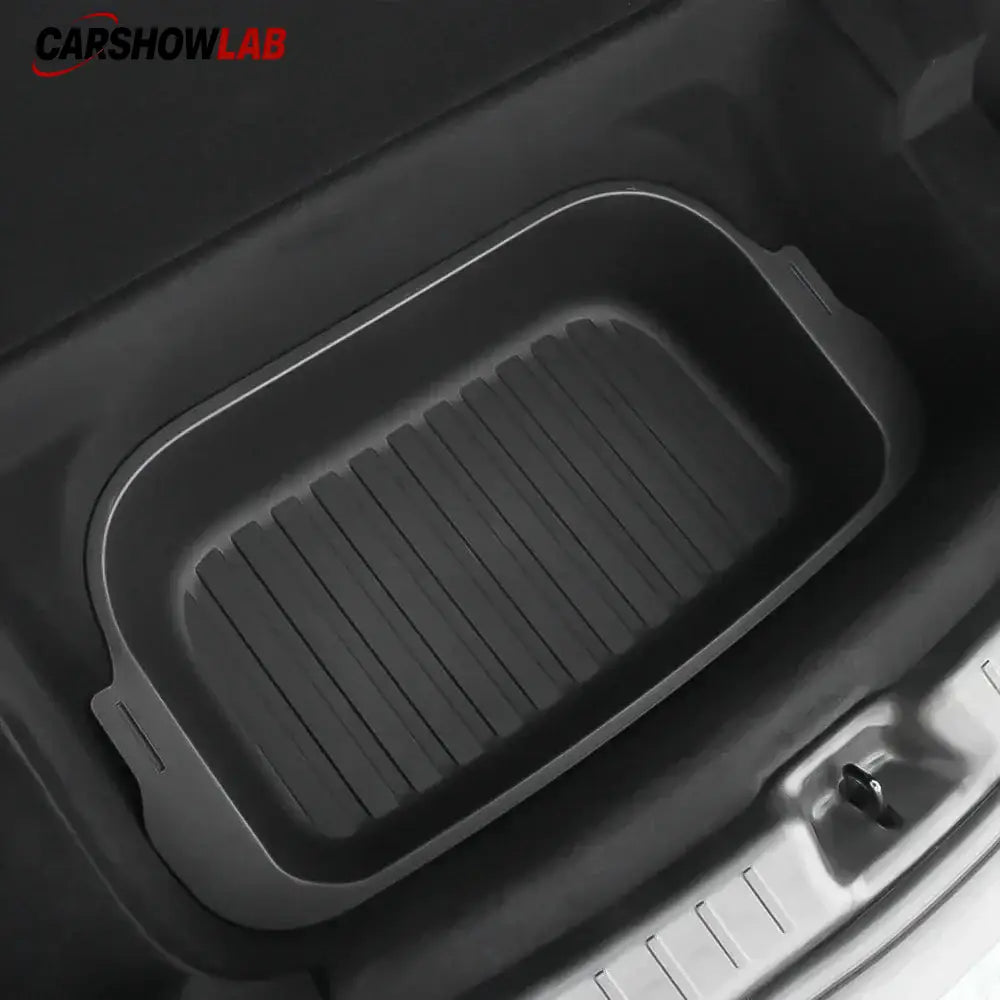 2025+ Tesla Model Y Juniper Frunk & Rear Cargo Storage Bins Set - Tesla Interior Accessories > Frunk Trunk > Organizer