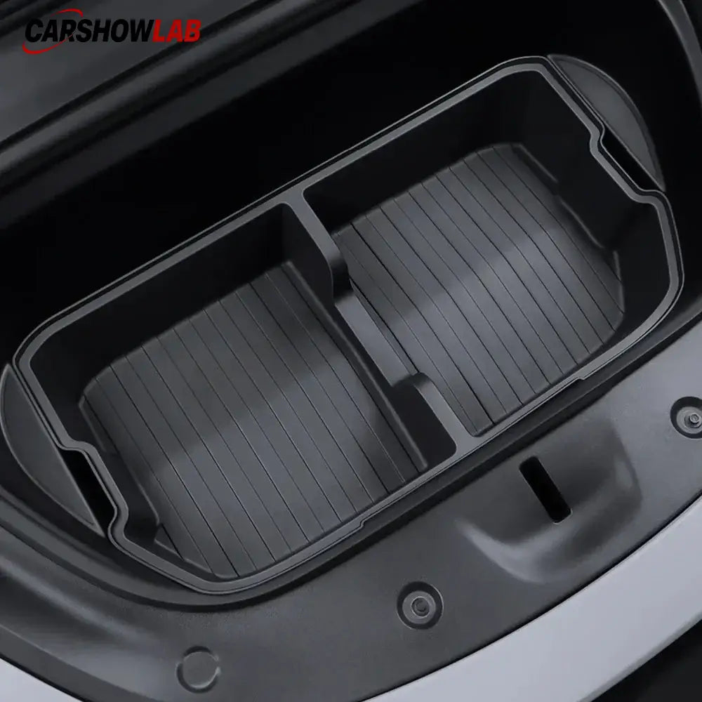 2025+ Tesla Model Y Juniper Frunk & Rear Cargo Storage Bins Set - Tesla Interior Accessories > Frunk Trunk > Organizer
