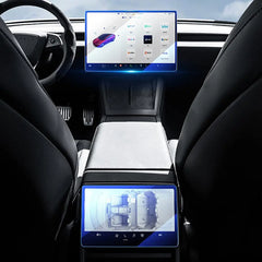2025 Tesla Model Y Juniper Screen Protector Kit | 15.4’’ Front & 8’’ Rear Glass - HD Version / Dashboard Screen &