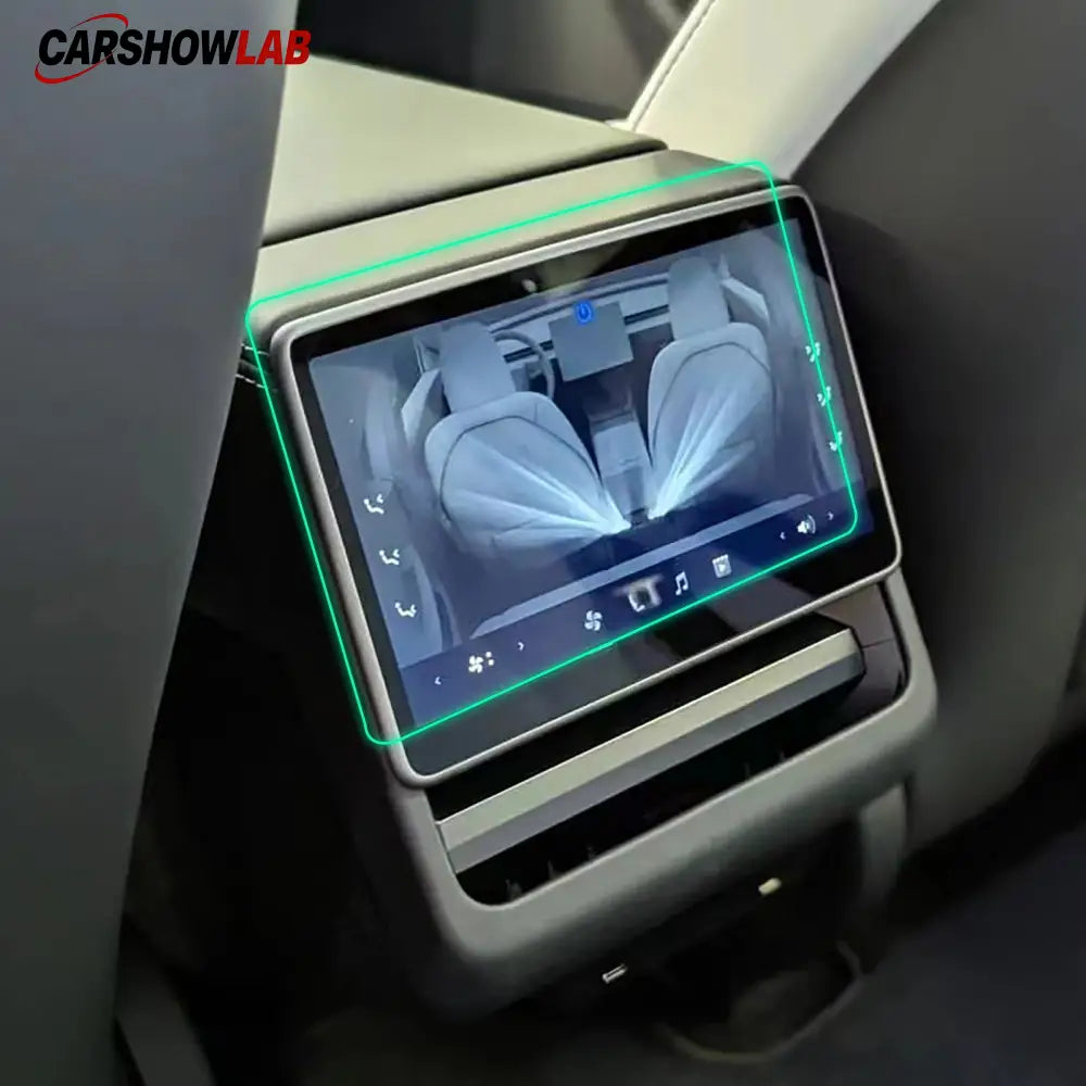 2025 Tesla Model Y Juniper Screen Protector Kit | 15.4’’ Front & 8’’ Rear Glass - HD Version / Dashboard Screen &