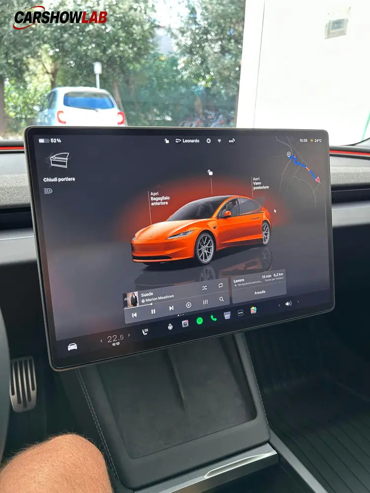 2025 Tesla Model Y Juniper Screen Protector Kit | 15.4’’ Front & 8’’ Rear Glass - HD Version / Dashboard Screen &