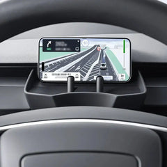 2026 Tesla Model Y Dashboard Tray - Silicone Phone Mount & Storage Organizer - 2026 New Tesla Model Y Standard - Tesla