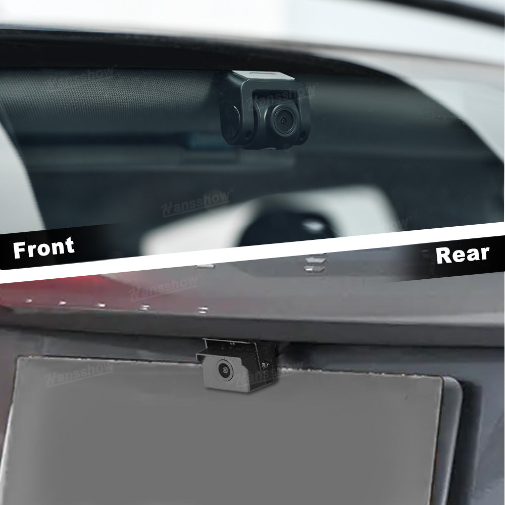 Model 3 Highland Stream Media Rearview Mirror Dual Channel Recorder Dashcam Rear View Mirror 8.2'