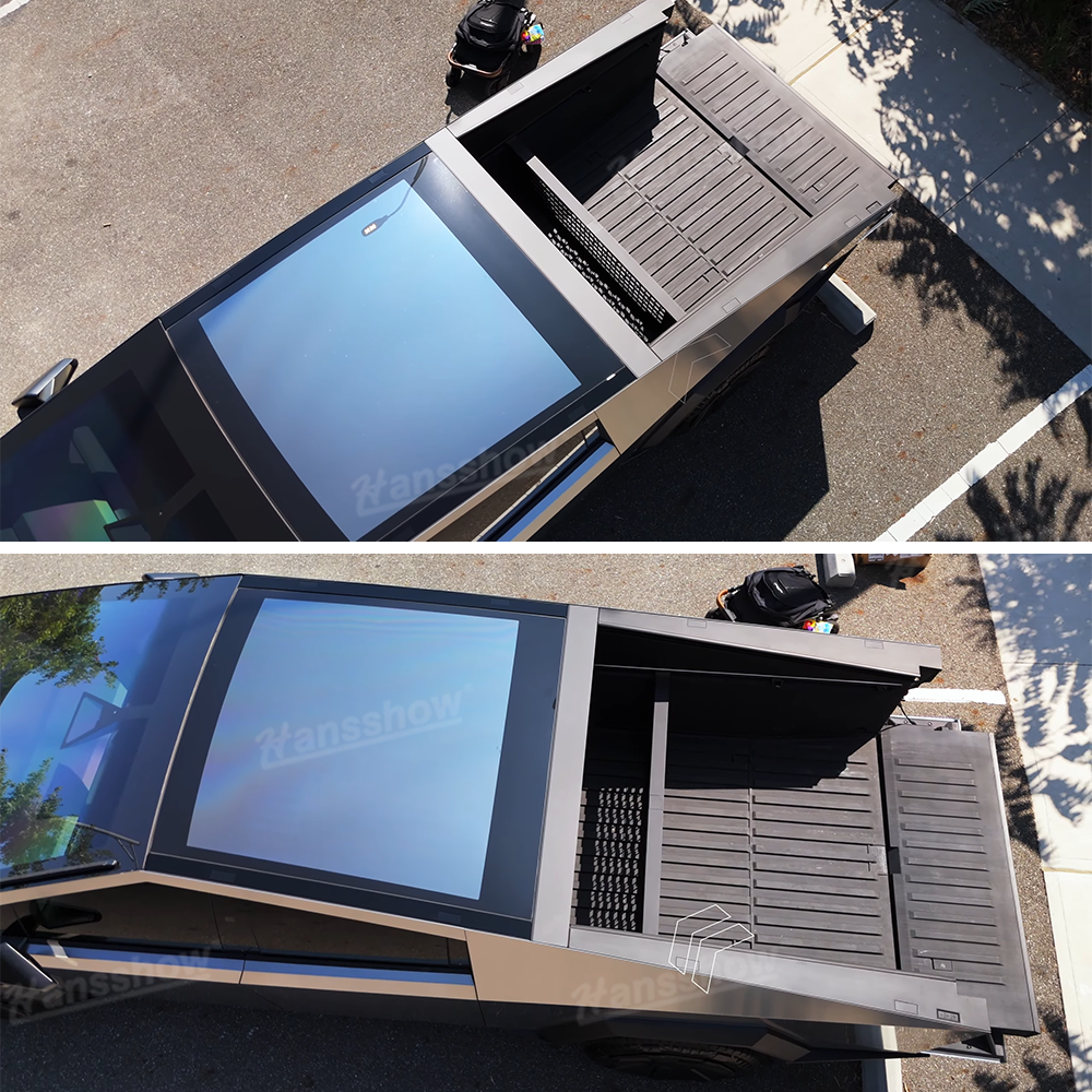 Tesla Cybertruck Rack Trunk Bed Divider MOLLE Rack Waterproof Pickup Cargo Bed Liner|Hansshow