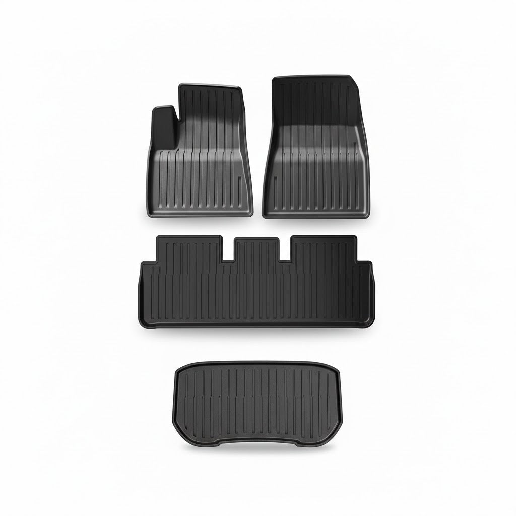 Compatible With Model 3 Highland TPE Injection-Molded 3D All-Weather Car Mats