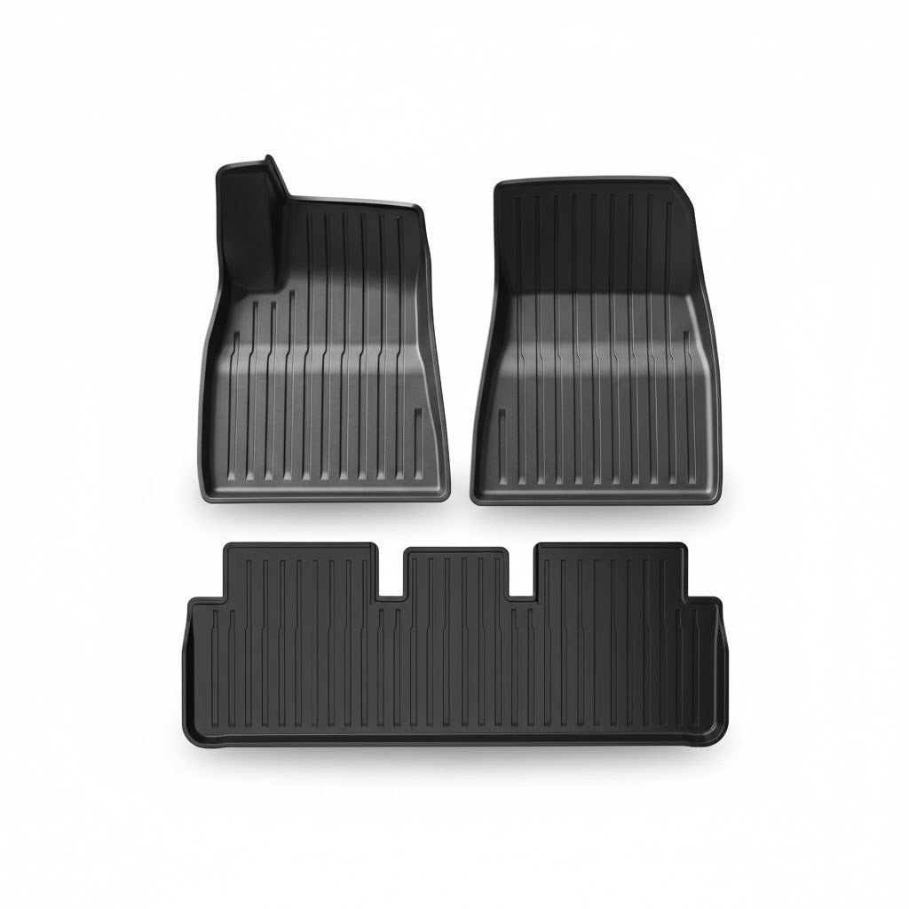 Compatible With Model 3 Highland TPE Injection-Molded 3D All-Weather Car Mats
