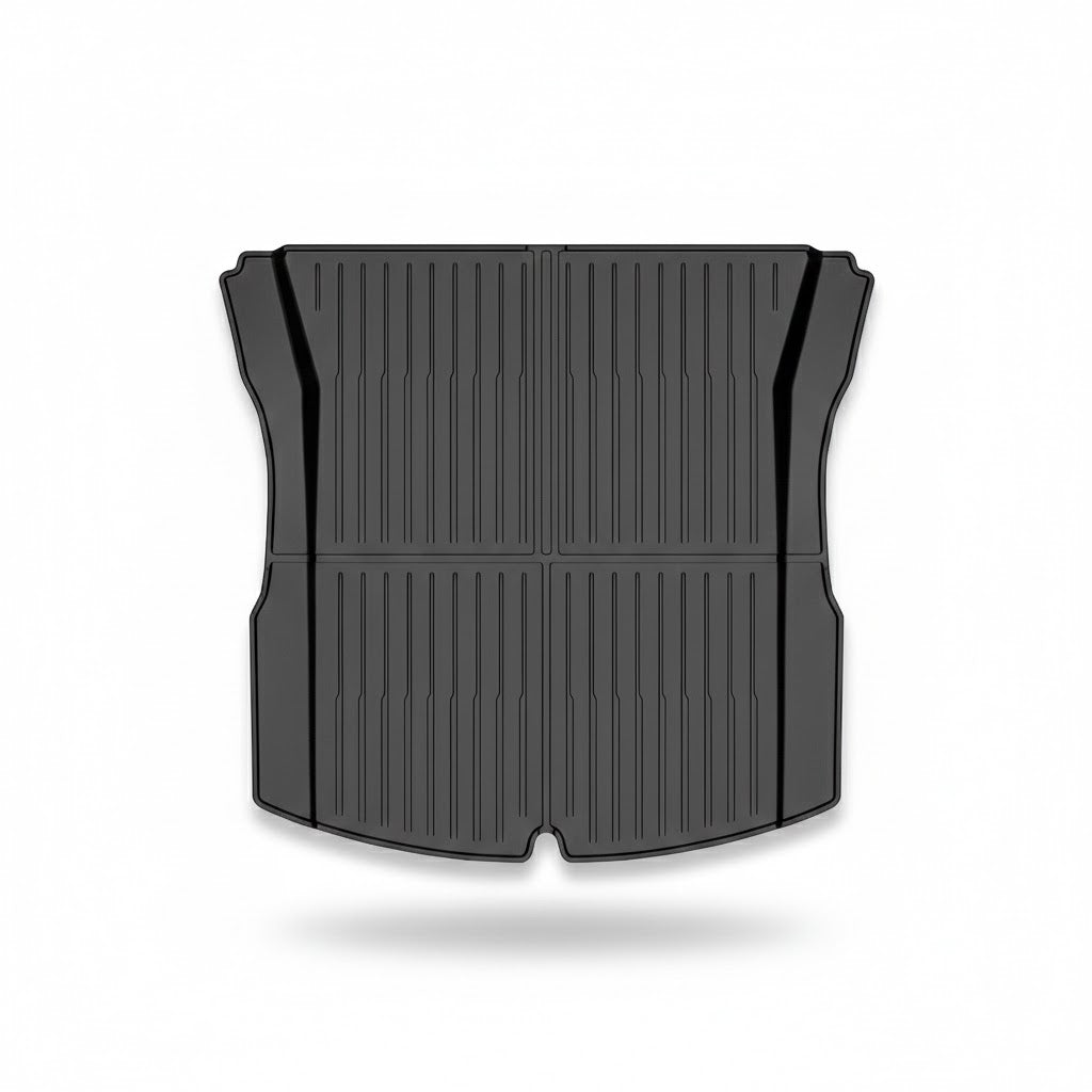 Compatible With Model 3 & Model Y TPE Injection-Molded 3D All-Weather Trunk Mats