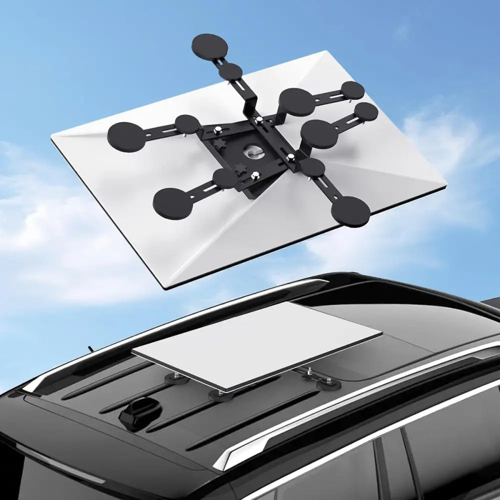 Adjustable Magnetic Mount for Starlink Gen 3 - No-Drill Metal Roof Bracket - Tesla Exterior Accessories > Starlink