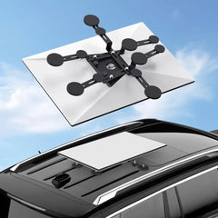 Adjustable Magnetic Mount for Starlink Gen 3 - No-Drill Metal Roof Bracket - Tesla Exterior Accessories > Starlink