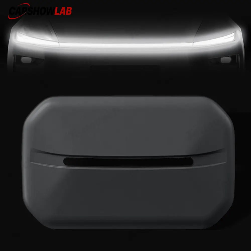 Adjustable Silicone Car Tissue Holder for Tesla Model Y Juniper 2025+ Interior - Tesla Interior Accessories > Organizer