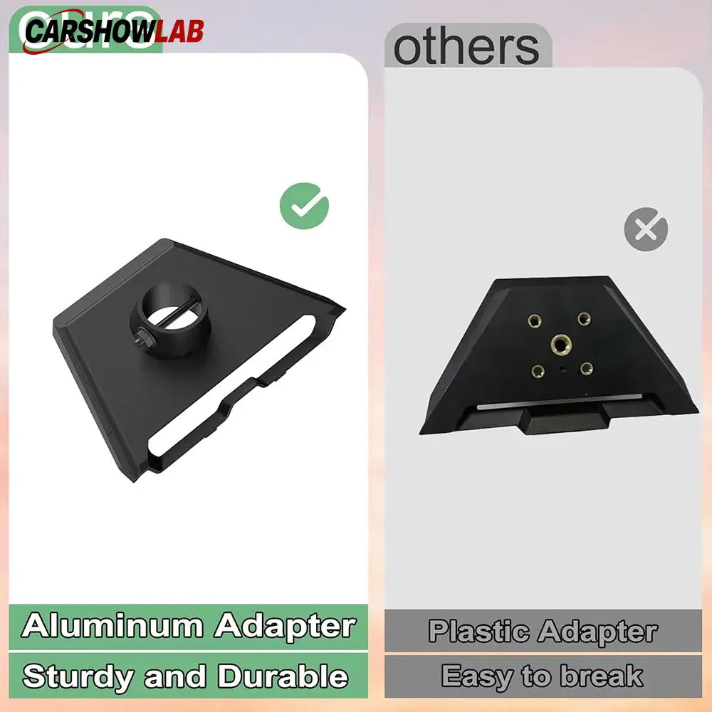 Adjustable Starlink Gen 3 Mount - 18’’ Extension Roof & Wall Kit for Standard Dish - Tesla Exterior Accessories >
