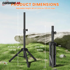 Adjustable Starlink Gen 3 Mount - Foldable Tripod Stand for REV4 Dish - Tesla Exterior Accessories > Starlink
