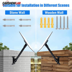 Adjustable Starlink Gen 3 Mounting Kit - Weatherproof Roof Pole Mount & Hardware - Tesla Exterior Accessories > Starlink