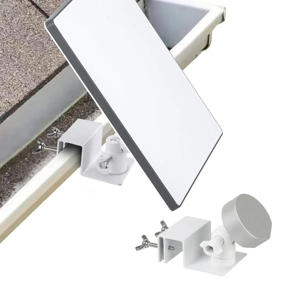Adjustable Starlink Mini Gutter Mount | Weatherproof No-Drill Screw Bracket - Tesla Exterior Accessories > Starlink