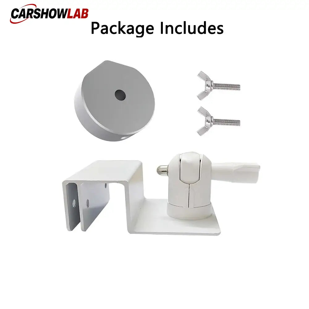 Adjustable Starlink Mini Gutter Mount | Weatherproof No-Drill Screw Bracket - Tesla Exterior Accessories > Starlink