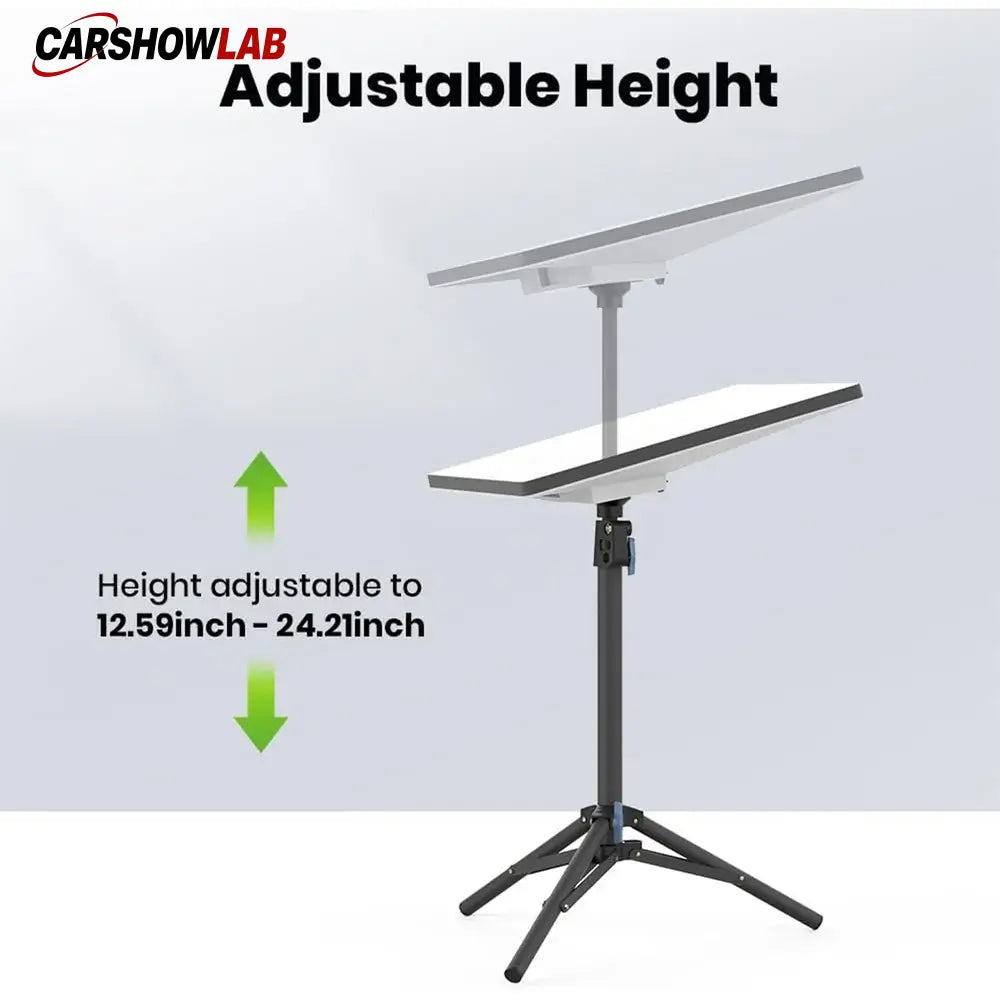 Adjustable Starlink Mini Mount - Carbon Steel Tripod Stand (12.6’’-24.2’’) - Tesla Exterior Accessories > Starlink