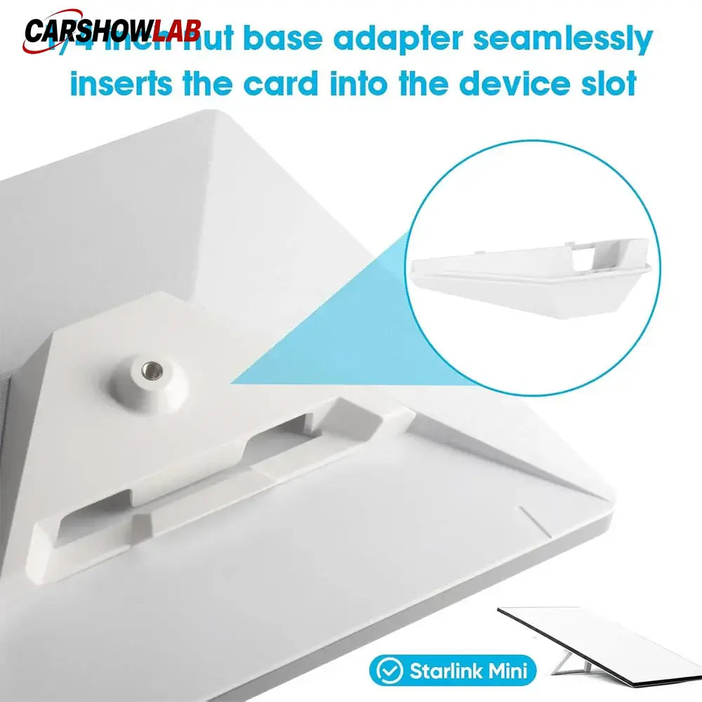 Adjustable Starlink Mini Mount - Heavy Duty Weatherproof Wall Bracket Kit - Tesla Exterior Accessories > Starlink